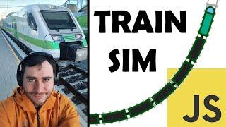 Recreating a Train Simulation with JavaScript | Coding on the Train!