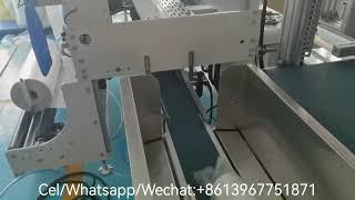 Paper cup packing and carton packing machine to korea