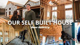 BUILDING OUR HOUSE | Framing Some of the LAST interior walls