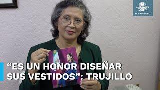 Olivia Trujillo, la orgullosa diseñadora detrás de los vestidos y trajes de Claudia Sheinbaum