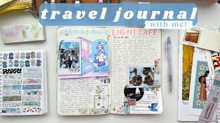 Travel Journal With Me Ep. 02 ️  Tip-Ins and Collaging with Stationery