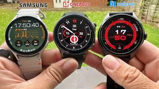 Samsung Galaxy Watch 7 vs OnePlus Watch 2 vs Ticwatch Pro 5 Enduro: Which one to buy?