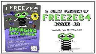 FREEZE64 fanzine issue 13 for the Commodore 64