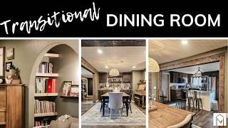 Transitional Style Dining Room Tour