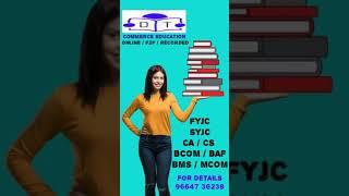 Dynamic Tutorials, COMMERCE EDUCATION by CA Vivek Gupta