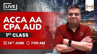 ACCA AA & CPA AUD Online Courses | New LIVE Batch Starting! Join Prakash Saraf Sir's Online Classes