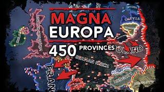 [HoI4] AI Only Timelapse - Magna Europa w/ No Buff AIs