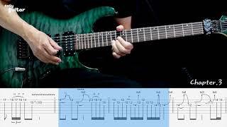 Europe - Cherokee Guitar,Keyboard Solo Lesson With Tab(Slow Tempo)