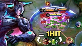 ALPHA NEW MONSTER BUILD BUILD + CRAZY LIFESTEAL!! Build Top 1 Global Alpha ~ MLBB