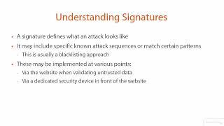 73  Understanding signatures