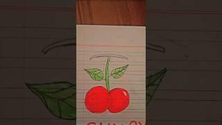 cheery drawing ||  drawing looking cute || #Humera, s unique world