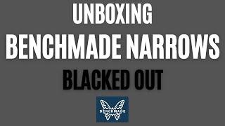 UNBOXING ~ BENCHMADE NARROWS (Black 748BK-01)