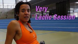 Lactic Training Session as a Track & Field Athlete