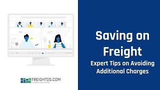 Avoiding Additional Freight Costs Webinar | Freightos.com