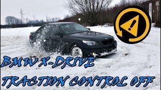 BMW DTC EXPLAINED - How to turn off traction control? BMW E60 530D xDrive On Snow