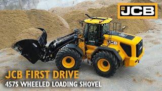 JCB 457S Wheeled Loading Shovel First Drive