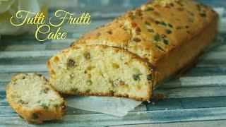 Tutti Frutti Cake  ||  with Egg || Asheescookbook