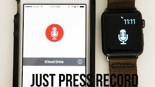 Just Press Record Is The Best Recording App