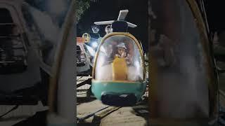 Sana & Sayfan Riding Helicopter at Biman Museum