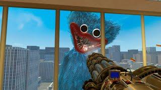 HUGGY WUGGY FROM POPPY PLAYTIME KEEPS FINDING ME EVERYWHERE!? PT 2 | Garry's Mod