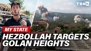 Hezbollah TARGETS Golan Heights; Israelis EVACUATED Along Northern Border | Yair Pinto | TBN Israel