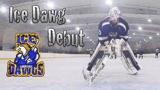 Junior Hockey Vlog Ep 8: Ice Dawg Debut | Mic'd GoPro Hockey