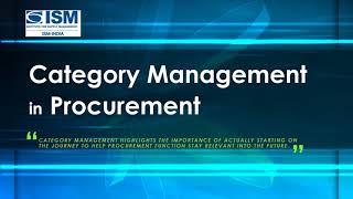 ON DEMAND!!! Webinar on Category Management