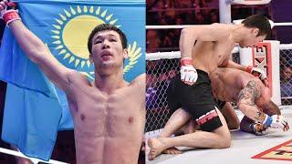 Kazakh Phenomenon knocks out world karate champion! Shavkat Rakhmonov vs. Polish Hulk!