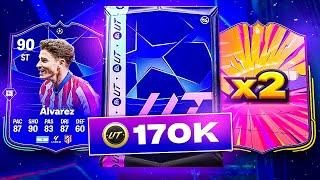 I PACKED 2 HEROES!  12x CRAZY 170k PREMIUM RTTK PACKS! FC25