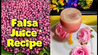 Falsa Juice  Recipe Healthy & Tasty To Drink Super Refreshing