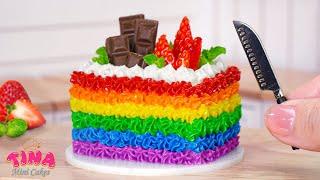 Rainbow Cake RecipesTop 10 Miniature Cake Decorating Recipes For All The Rainbow Cake Lovers