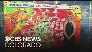 More Heat Across Colorado With Increased Storm Chances