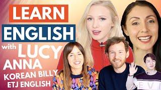 English Lessons from YouTube Teachers @EnglishwithLucy  @AmigosIngleses @EnglishLikeANative