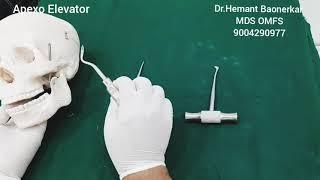 Use Of Apexo Elevator / Dental Elevator extraction methods