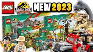 LEGO Jurassic Park 30th Anniversary Sets OFFICIALLY Revealed