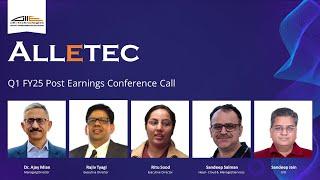 All E Technologies LTd - Q1FY25 Post Earnings Conference Call