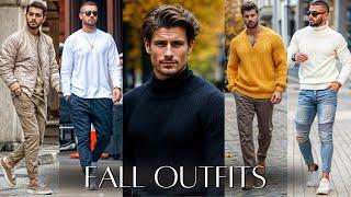 Best Fall Outfit Ideas For Men | Men's Fashion | Fall Fashion And Outfit Ideas 2024