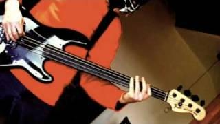 Fred Frizz: Scarified [RacerX Cover] on fretless bass