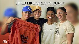 GIRLS LIKE GIRLS PODCAST: TIKTOK COUPLE DIAMOND & BACALL (episode 15)