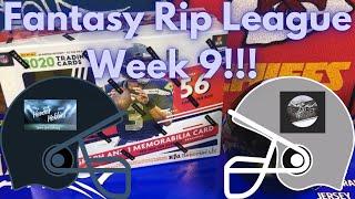 Fantasy Rip League Week 9 **Hendo's Hobbies vs. Spurs Cards 21** - 2020 Donruss Football Mega Box