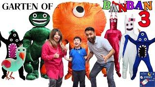 The Garten Of Ban Ban 3 In REAL LIFE Ban Ban Stinger Flynn Nab Nab Nab Naleena Jumbo Josh