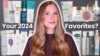 YOUR Favorite Beauty Products of 2024... I'm Shocked?