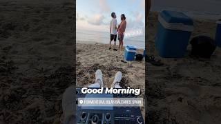 Good Morning, Denon Session on the Beach #denondj #formentera #classicalmusic