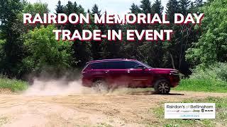 Memorial Day Savings ALL MONTH LONG | Rairdon's of Bellingham