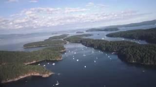 Stuart island Washington Cessna 182