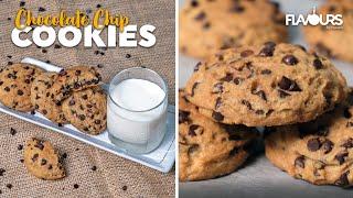 Chocolate Chip Cookies | Homemade Chocolate Chip Cookies Recipe By Flavours | Chewy cookies