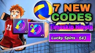 *NEW* WORKING TIMESKIP UPDATE CODES FOR VOLLEYBALL LEGENDS 2025 - ROBLOX VOLLEYBALL LEGENDS CODES