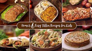 Tiffin Recipes for Kids | Quick and Easy Tiffin Ideas | Monday to Saturday Kids Breakfast Recipes