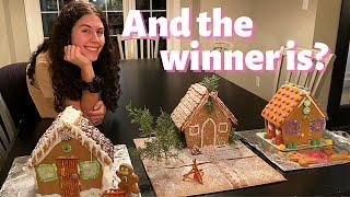 Decorating Gingerbread Houses is a Family Tradition *Competition Style*