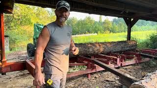 Restocking Lumber, with the Sawmill.